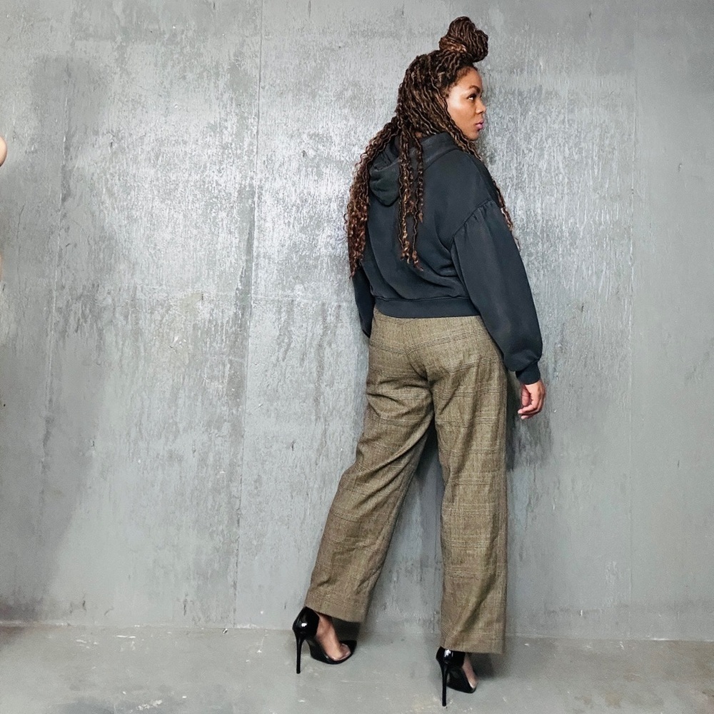 Vintage Wool Pants, Fit 12 - Picture 3 of 10